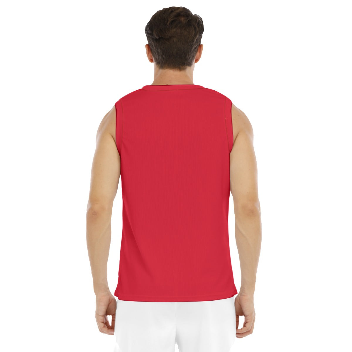 There Is No Greater Love Red Men's Sports Vest