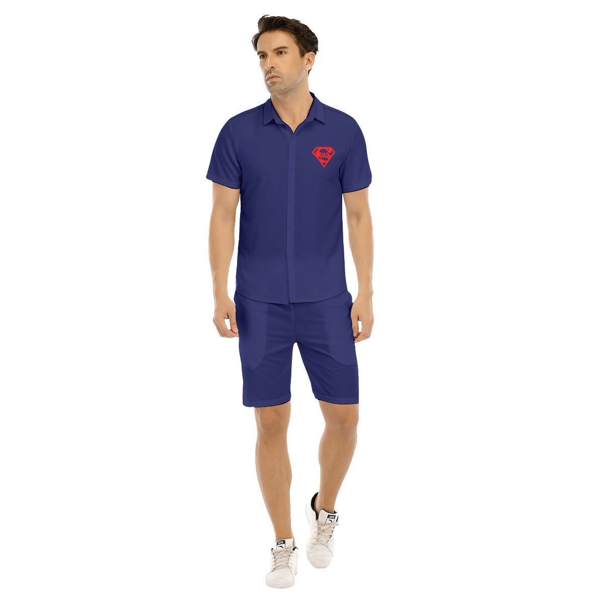 Super Dad Short Sleeve Shirt Set