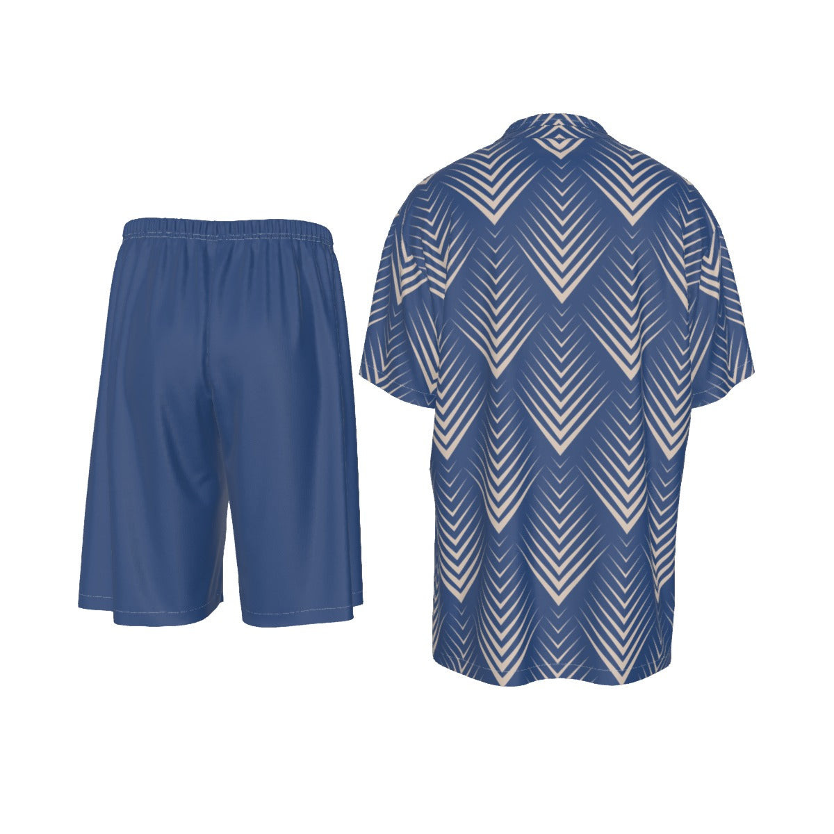 Aqua Adventure Men's Imitation Silk Shirt Suit