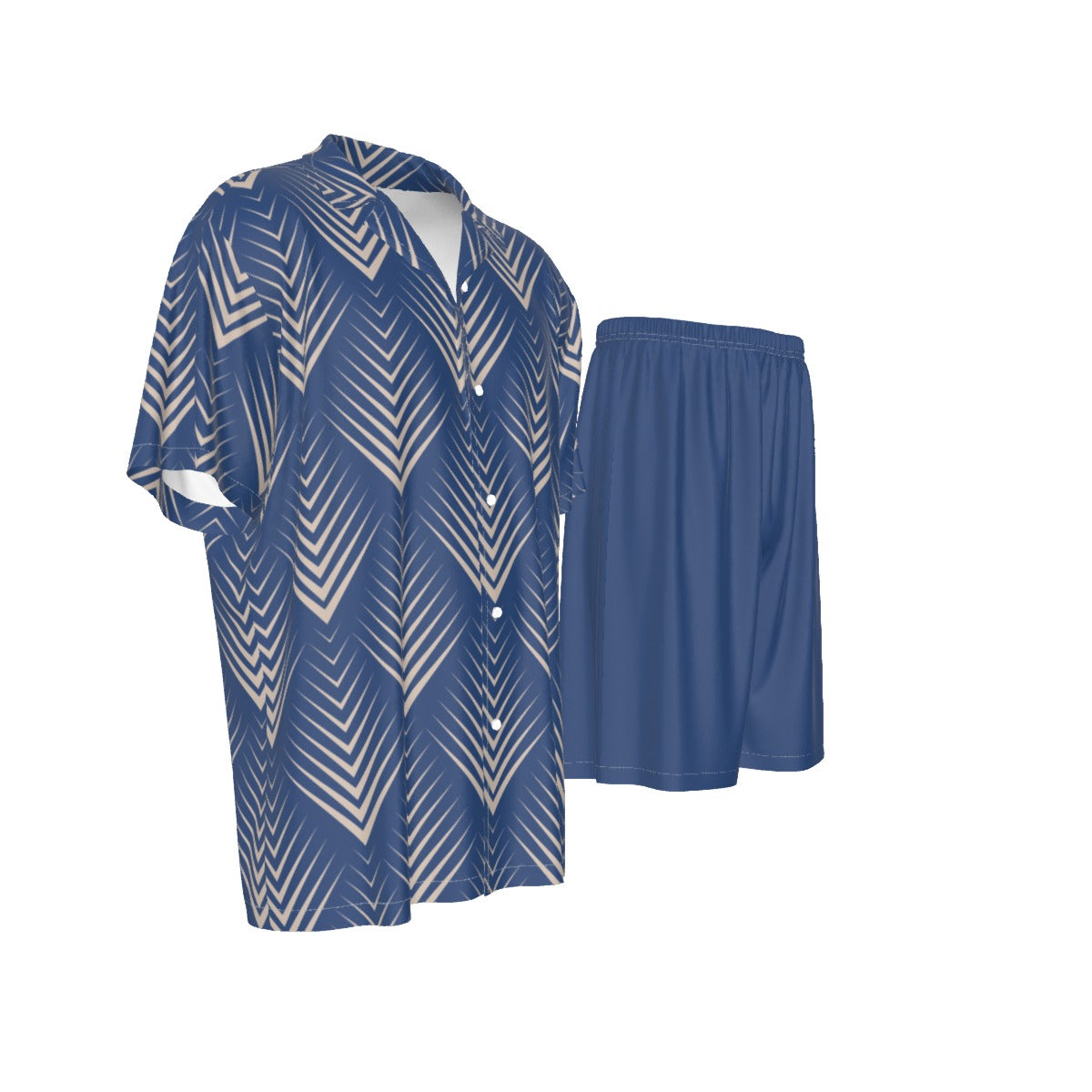 Aqua Adventure Men's Imitation Silk Shirt Suit