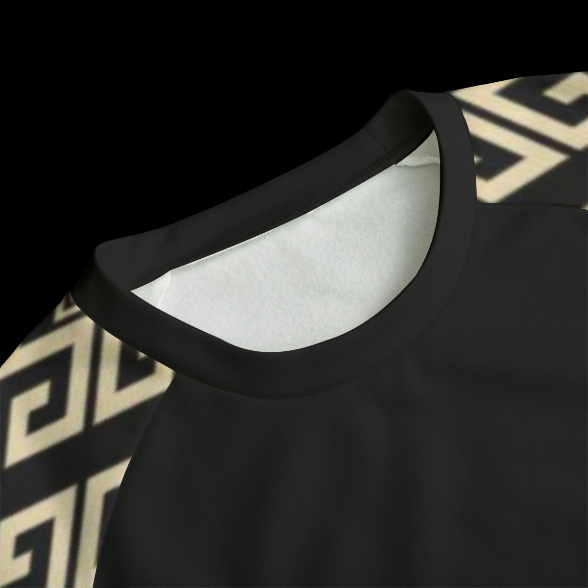 LSJ Black & Gold Men's Crew Neck Sweatshirt