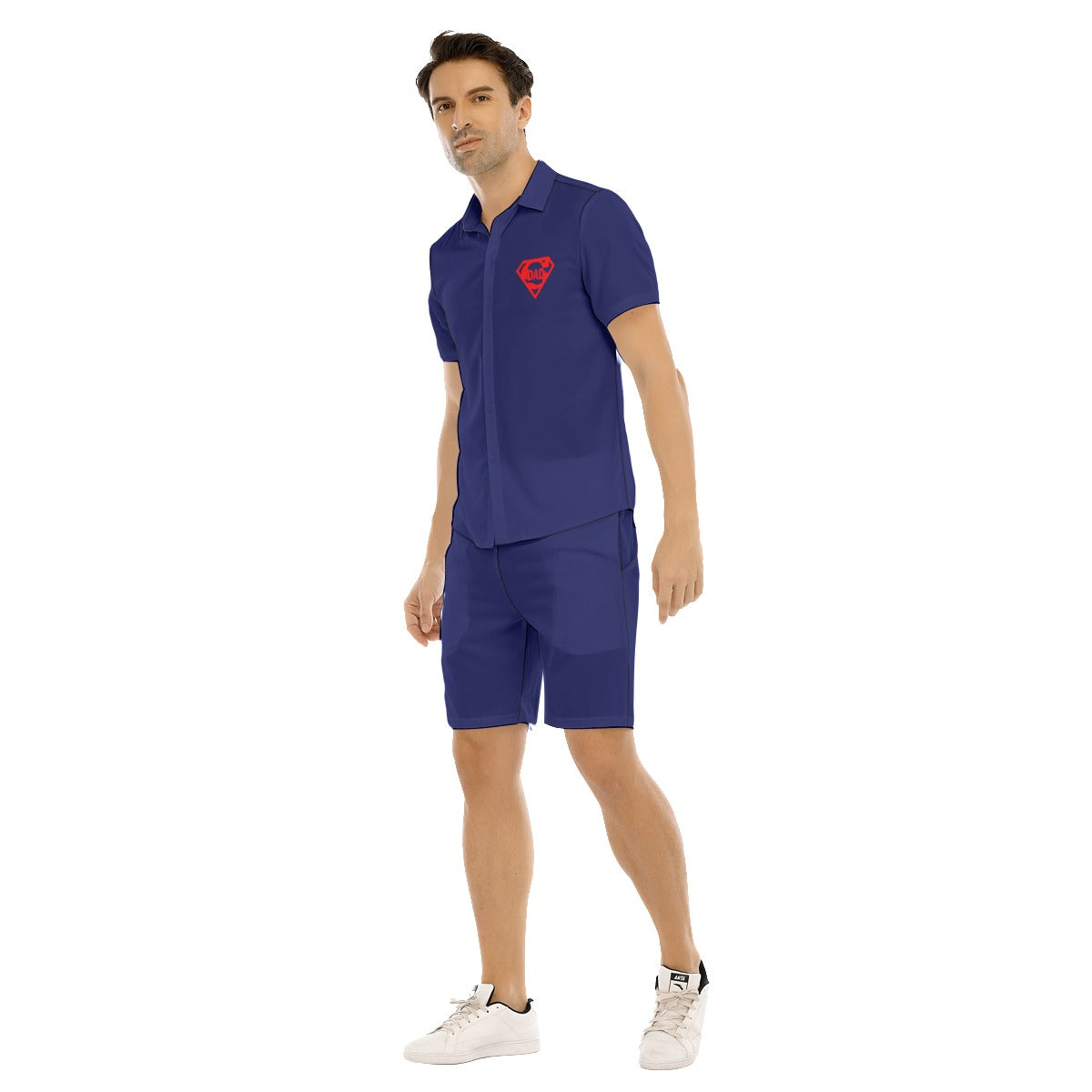 Super Dad Short Sleeve Shirt Set