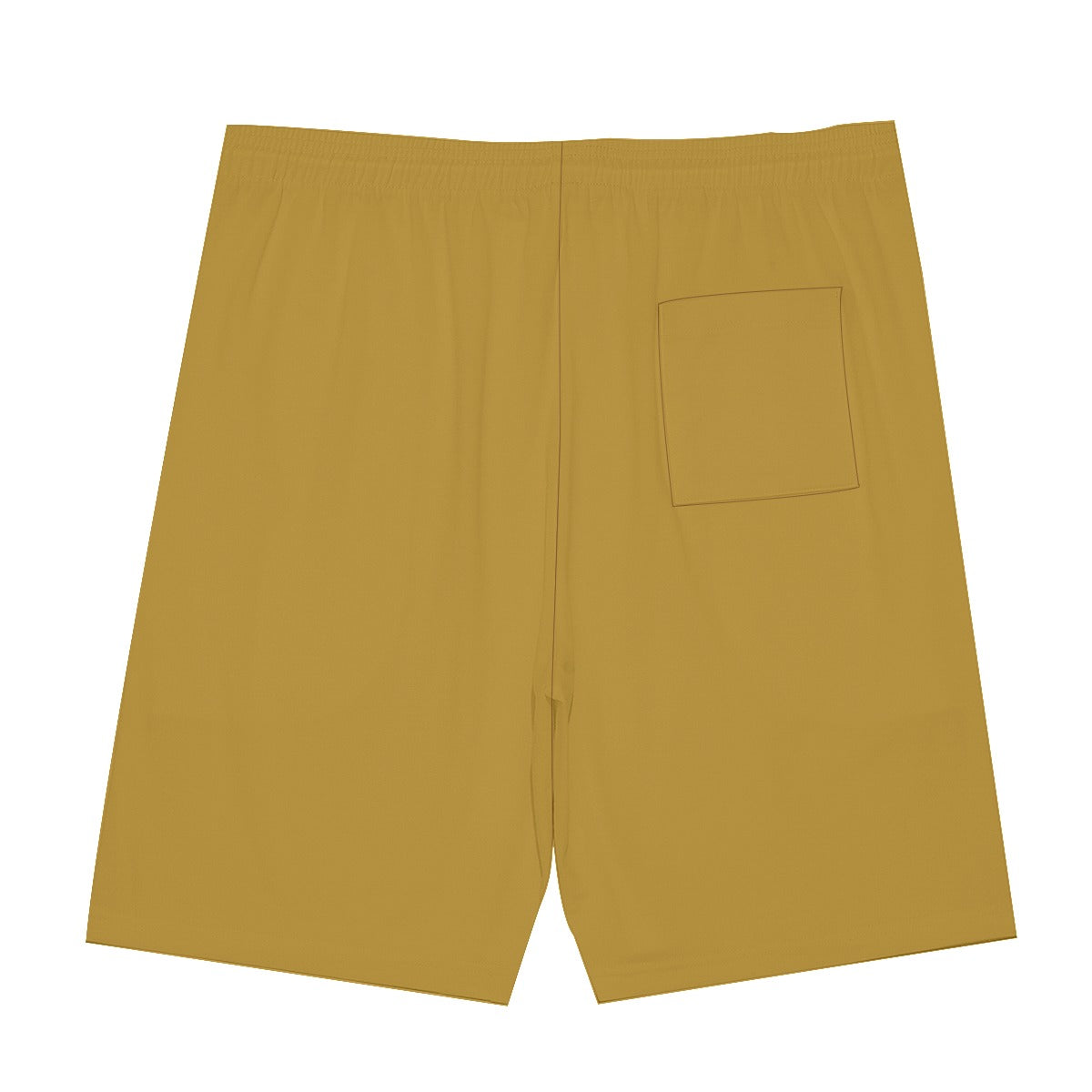 Royal Roar Gold Men's Sleeveless Hoodie And Shorts Set