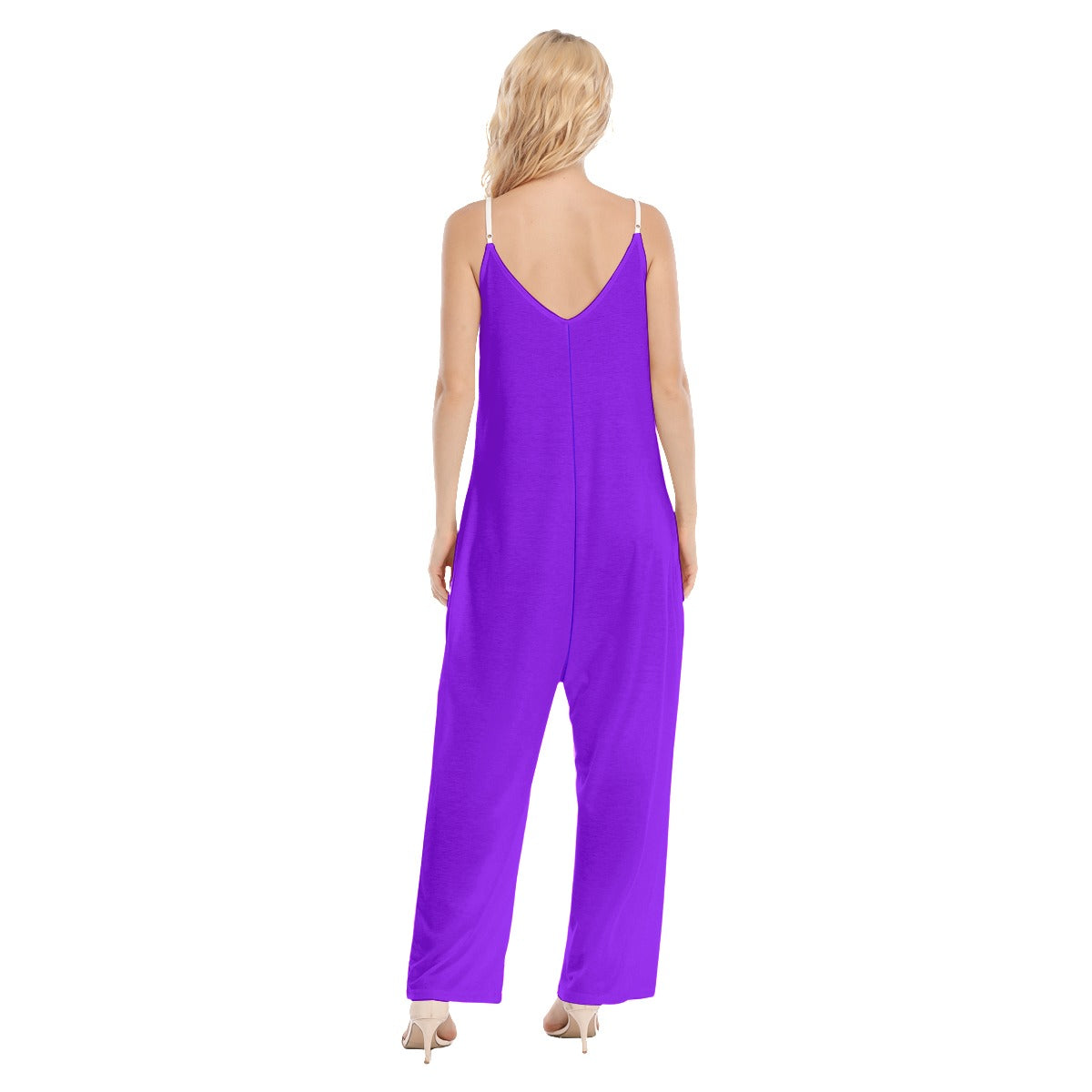 LSJ Purple Loose Cami Jumpsuit