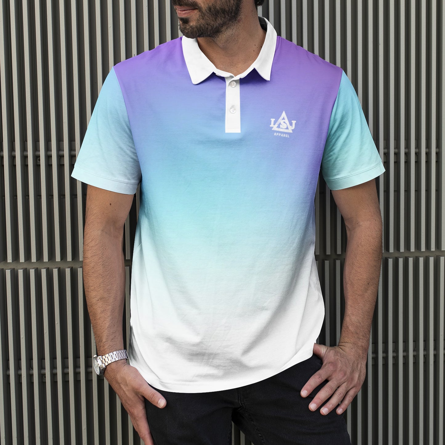 LSJ Blurple Polo Shirt