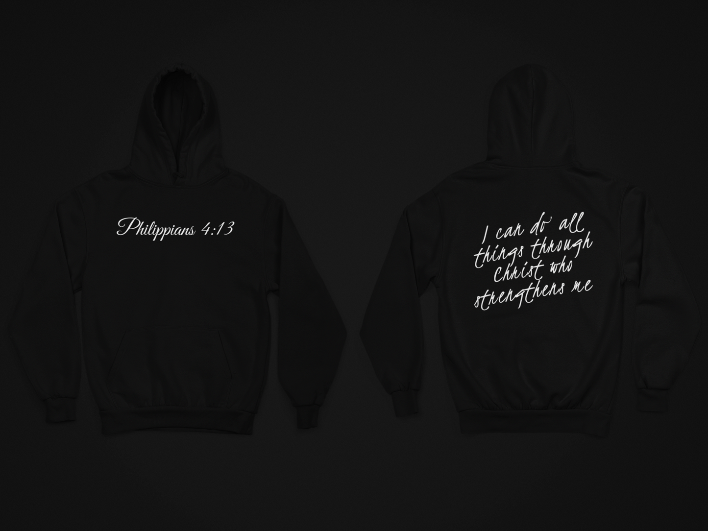 Philippians 4:13 Hoodie