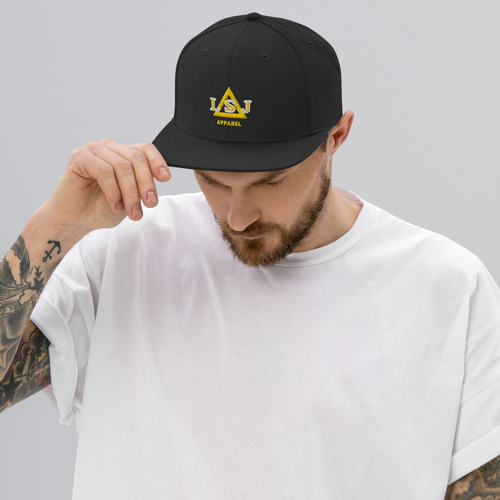 LSJ Brand Snapback Hat