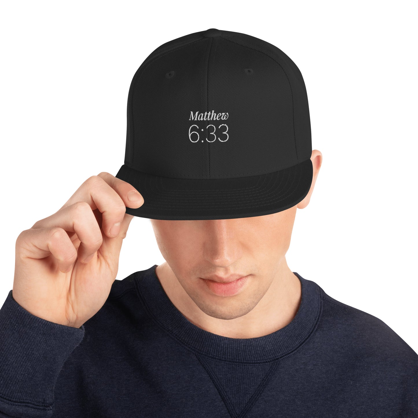 Matthew 6:33 Snapback Hat