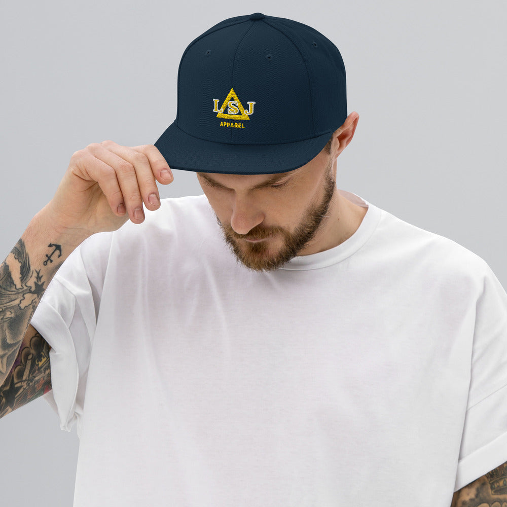 LSJ Brand Snapback Hat