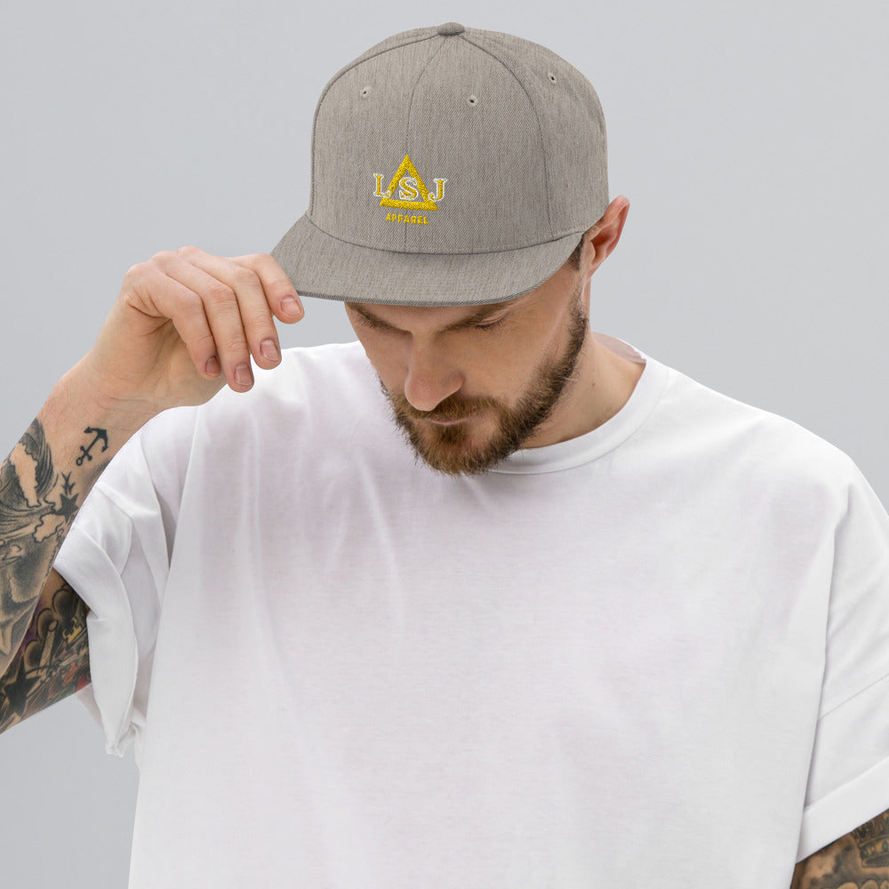 LSJ Brand Snapback Hat