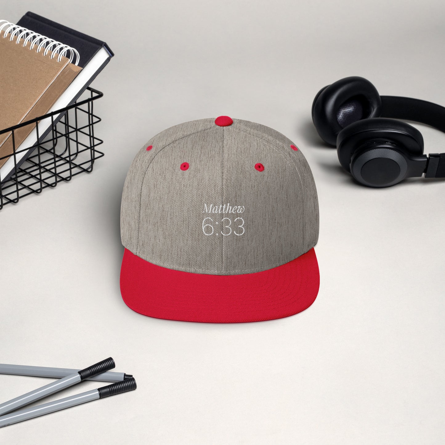 Matthew 6:33 Snapback Hat