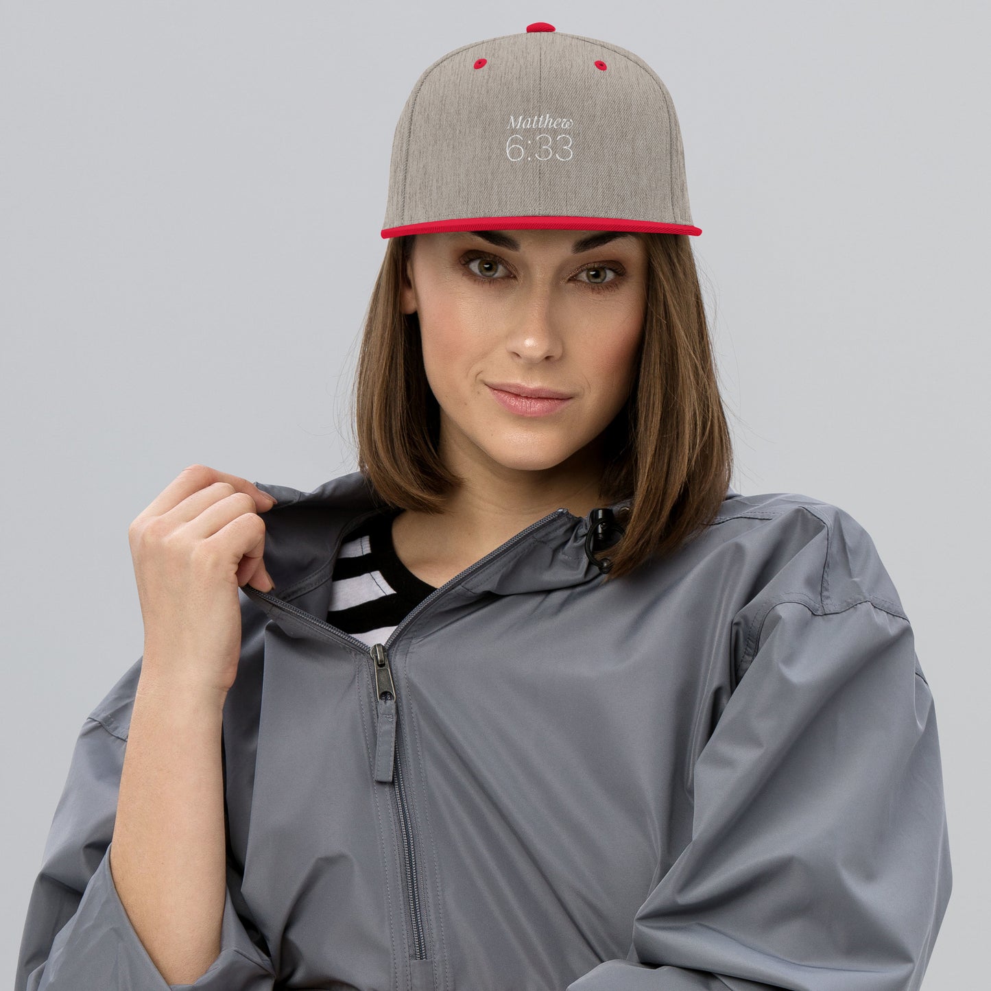 Matthew 6:33 Snapback Hat