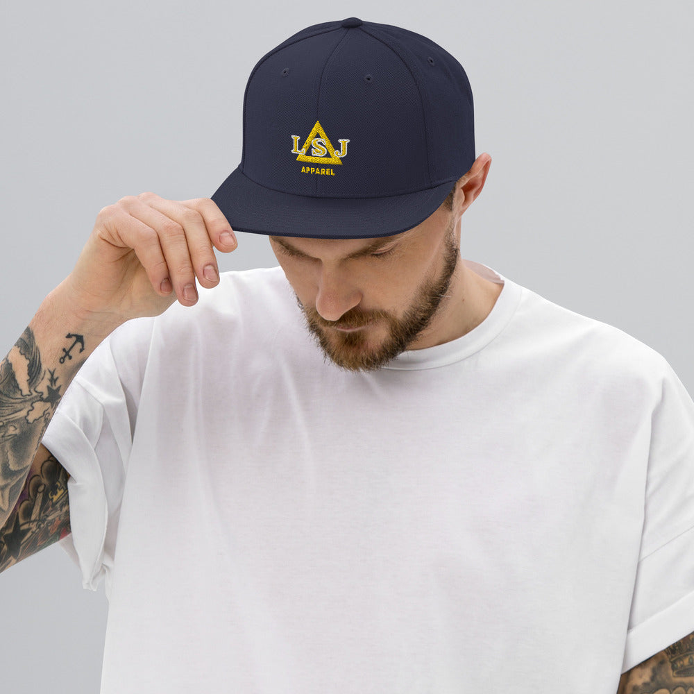 LSJ Brand Snapback Hat