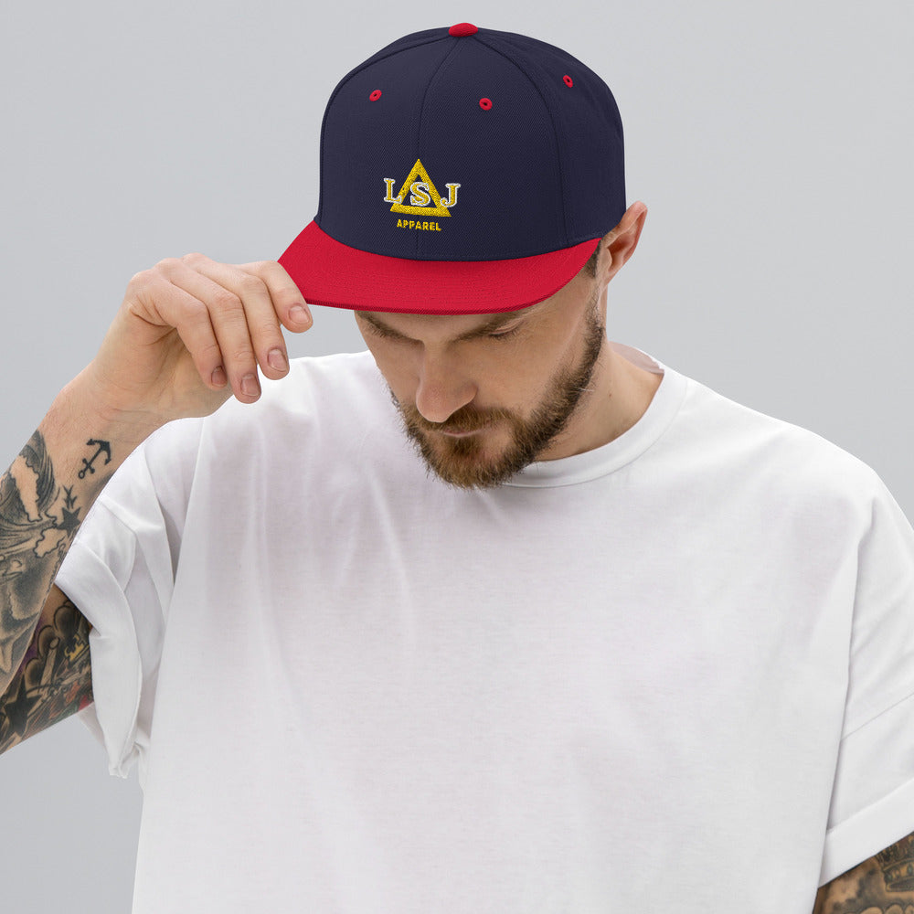 LSJ Brand Snapback Hat