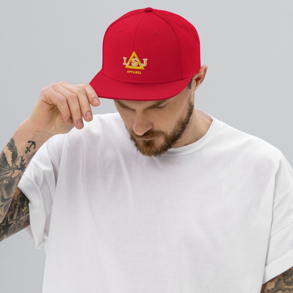 LSJ Brand Snapback Hat