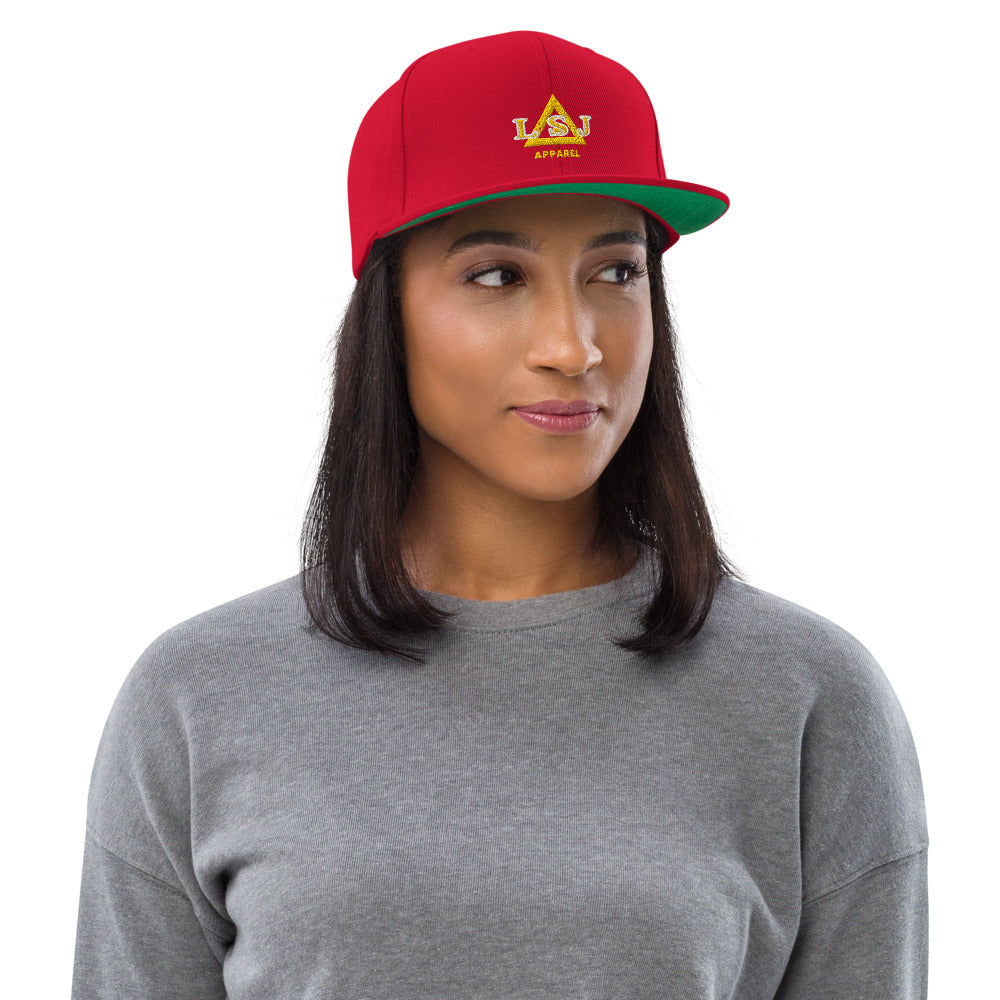 LSJ Brand Snapback Hat