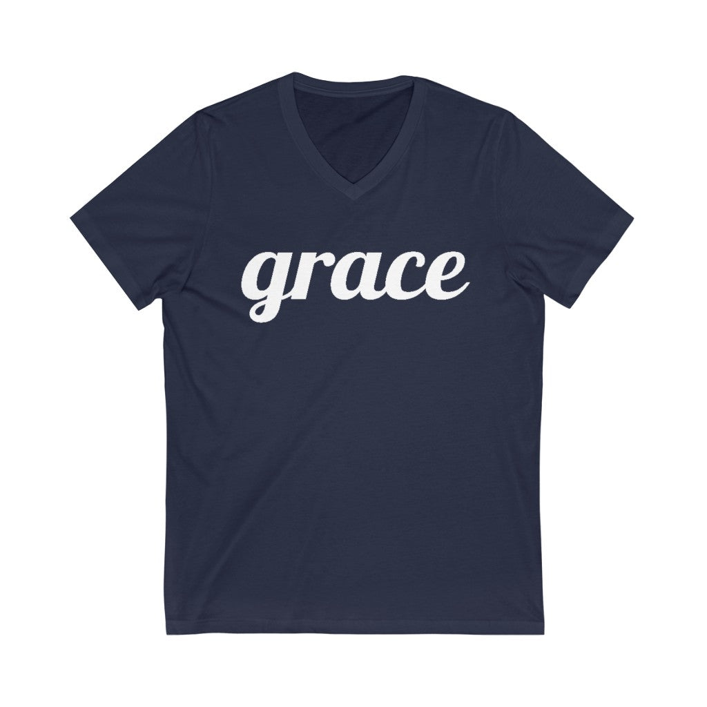 Grace Short Sleeve V-Neck Tee