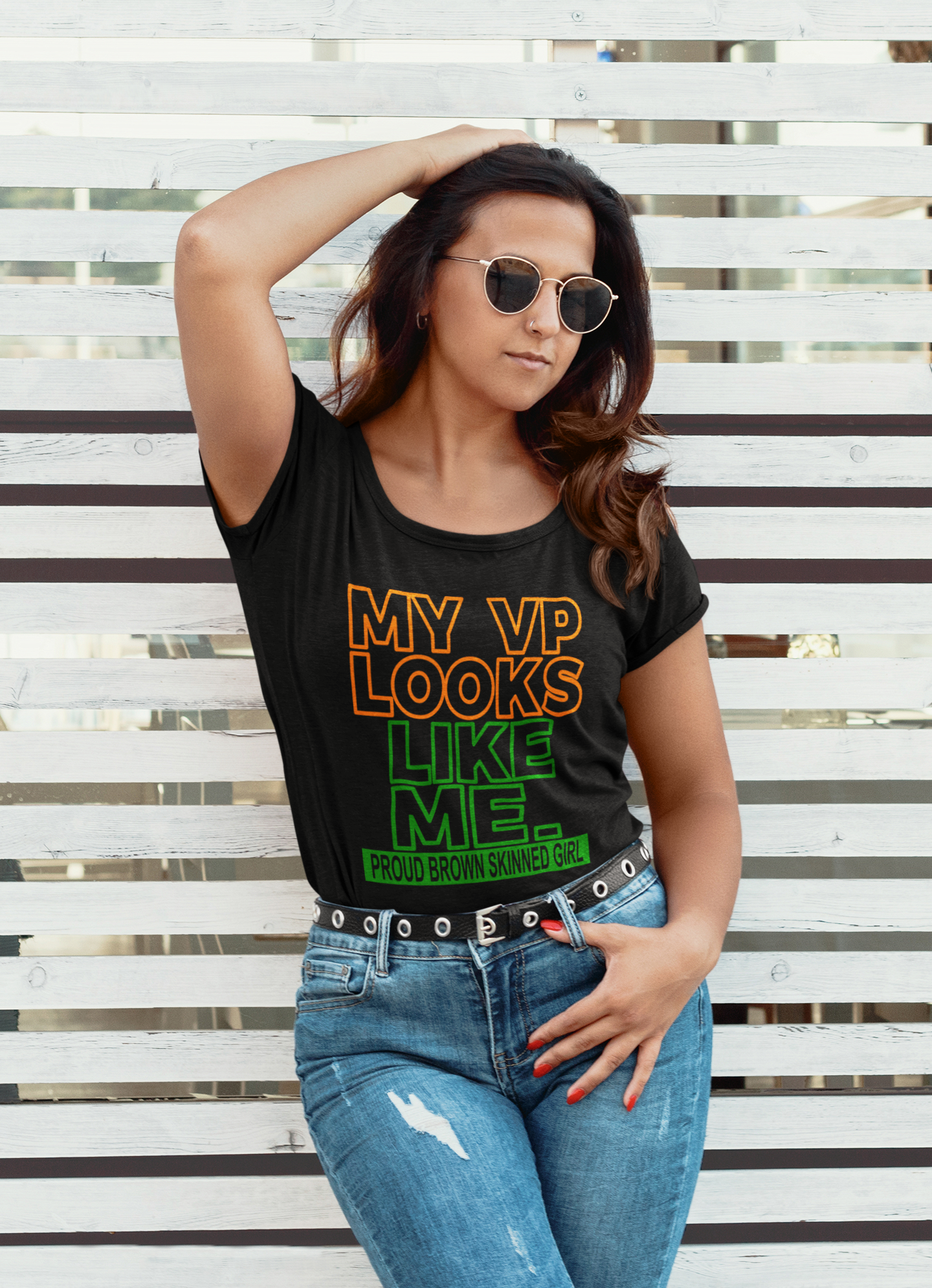 My VP Looks Like Me Ladies Shirt