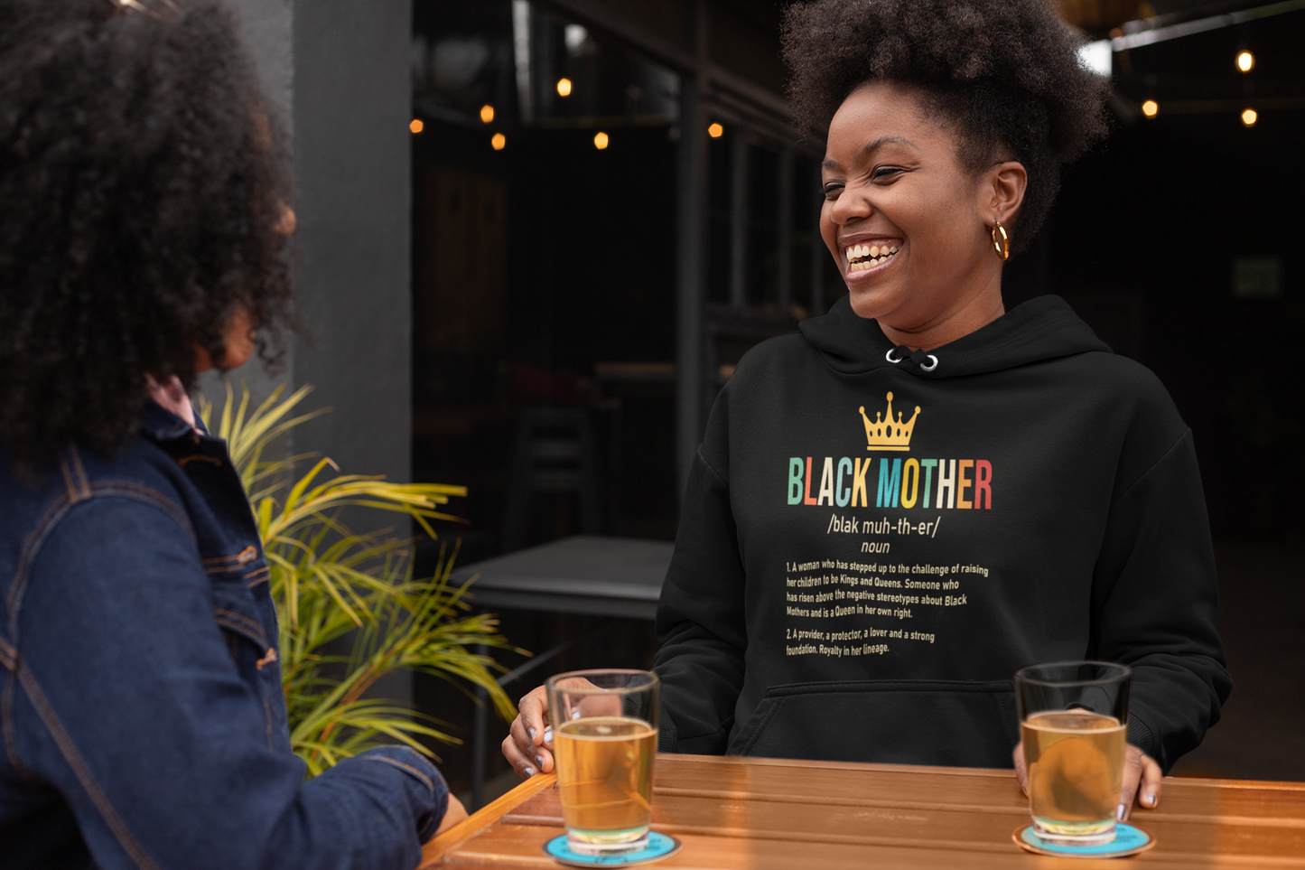 Black Mother Hoodie