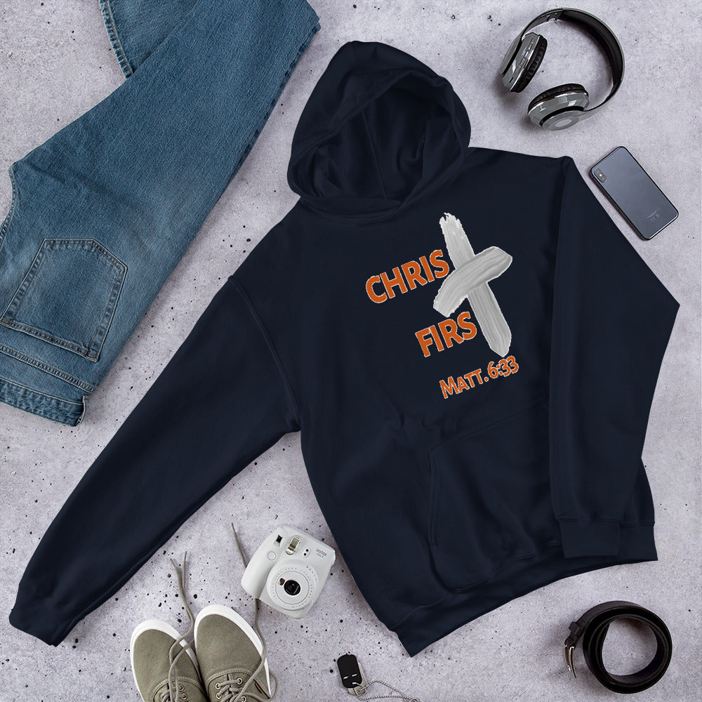 Christ First Hoodie