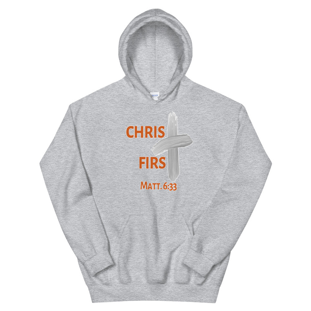 Christ First Hoodie