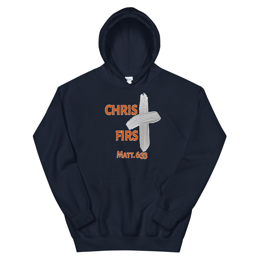 Christ First Hoodie