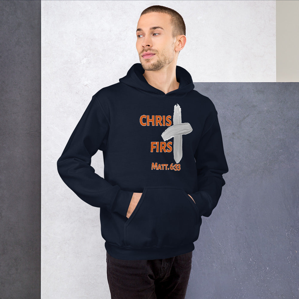 Christ First Hoodie
