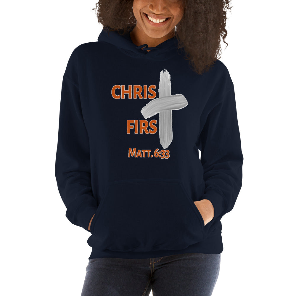 Christ First Hoodie