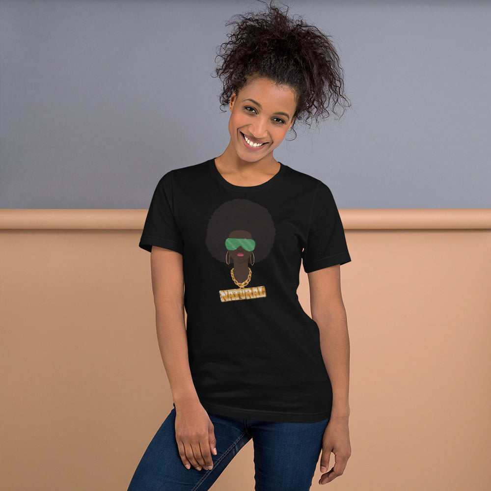 Natural Afro Lady T-Shirt