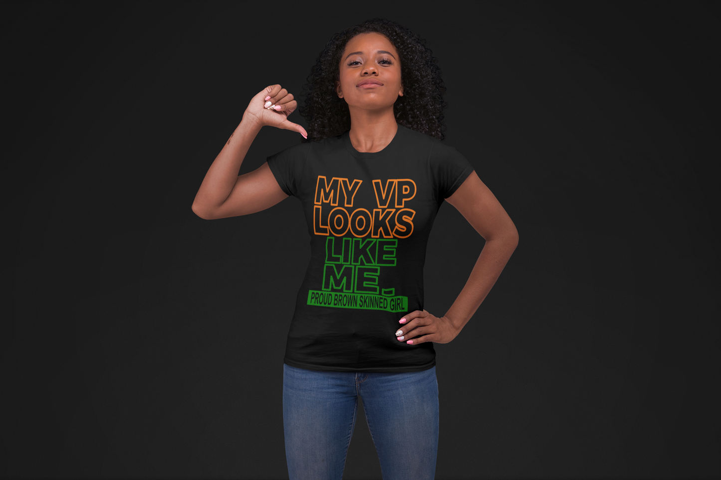My VP Looks Like Me Ladies Shirt