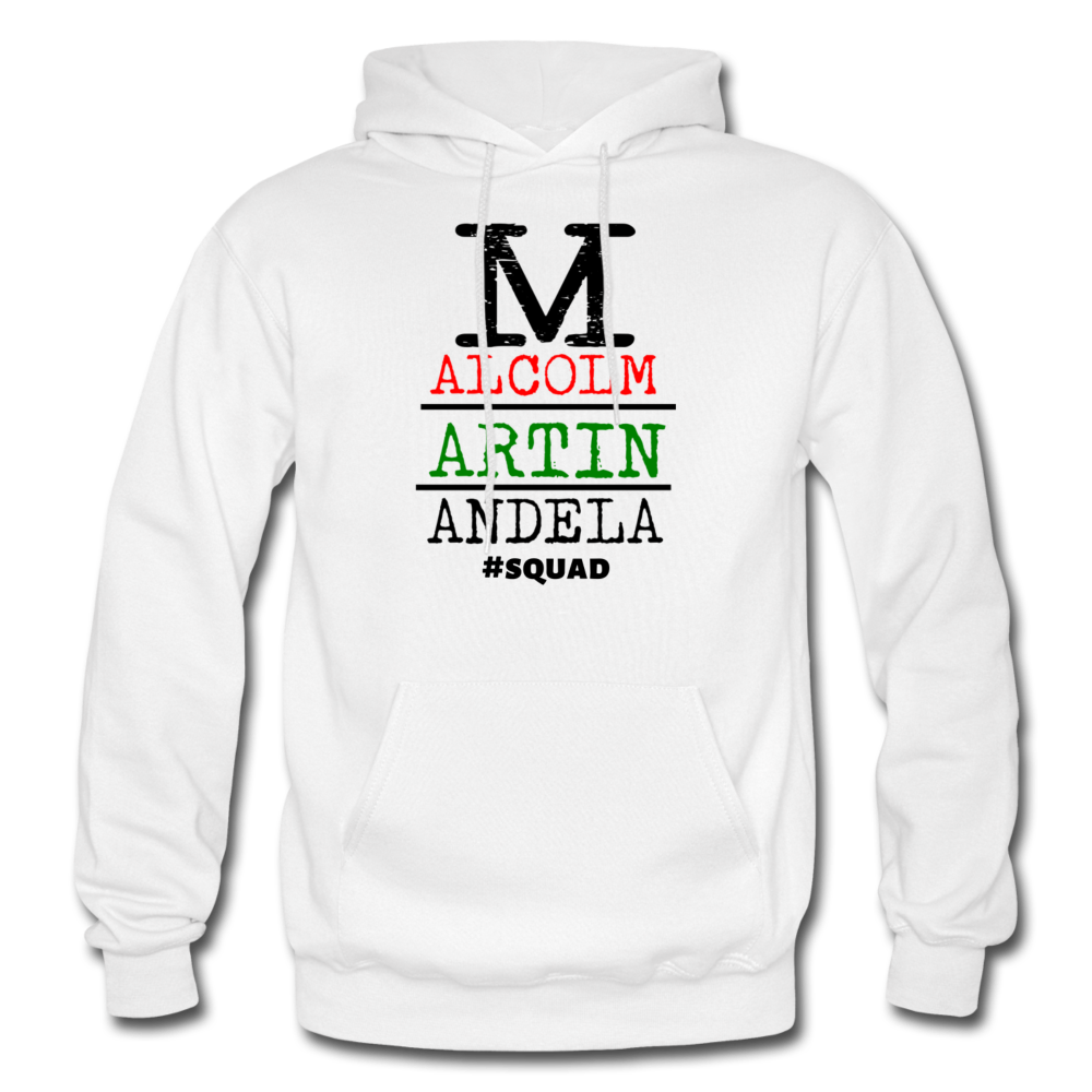 Malcolm Martin Mandela Hoodie - white