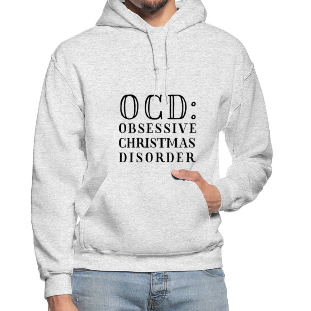 Obsessive Christmas Disorder Hoodie - light heather gray