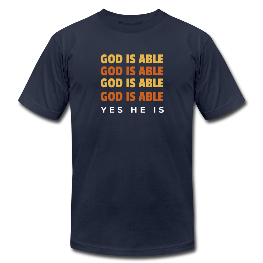 God Is Able - navy