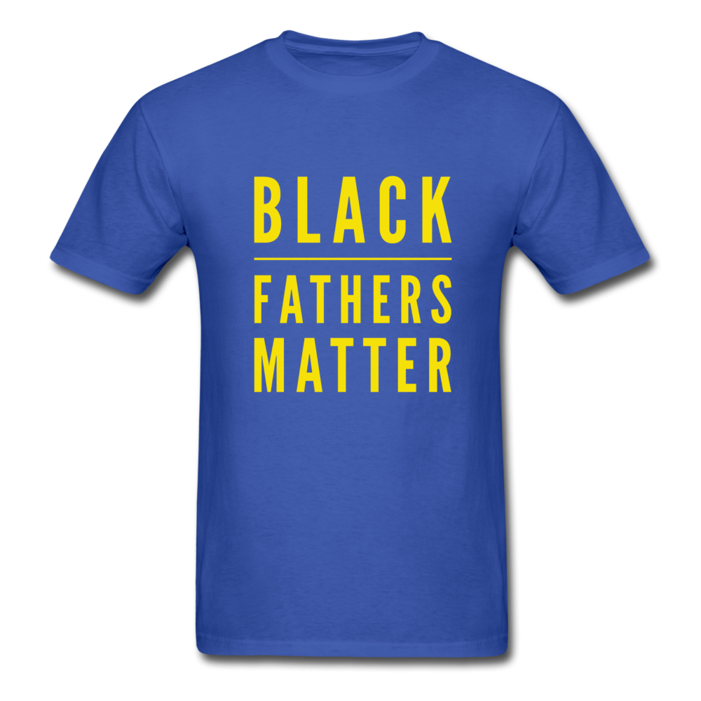 Black Fathers Matter - royal blue