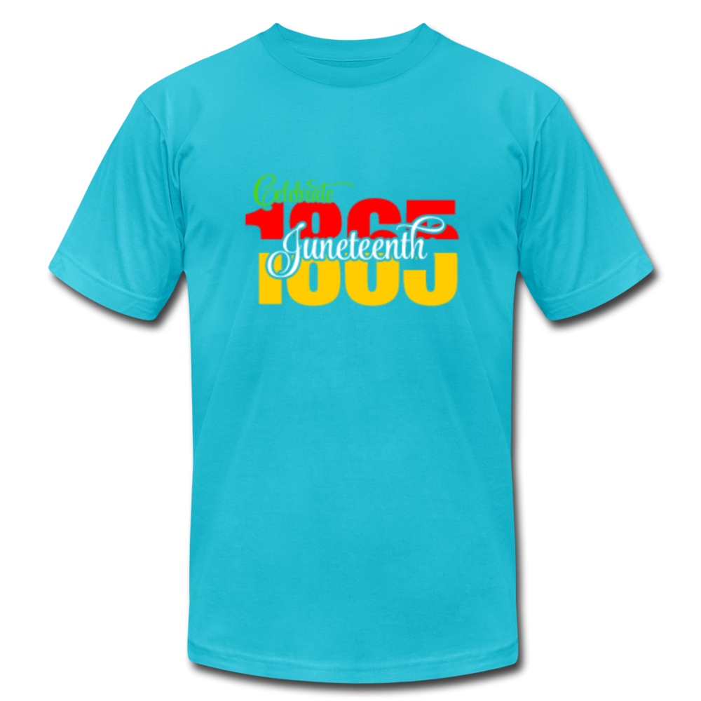 Celebrate Juneteenth 1865 - turquoise