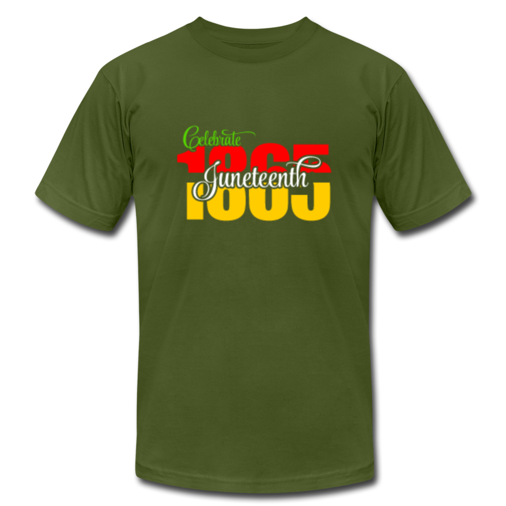 Celebrate Juneteenth 1865 - olive