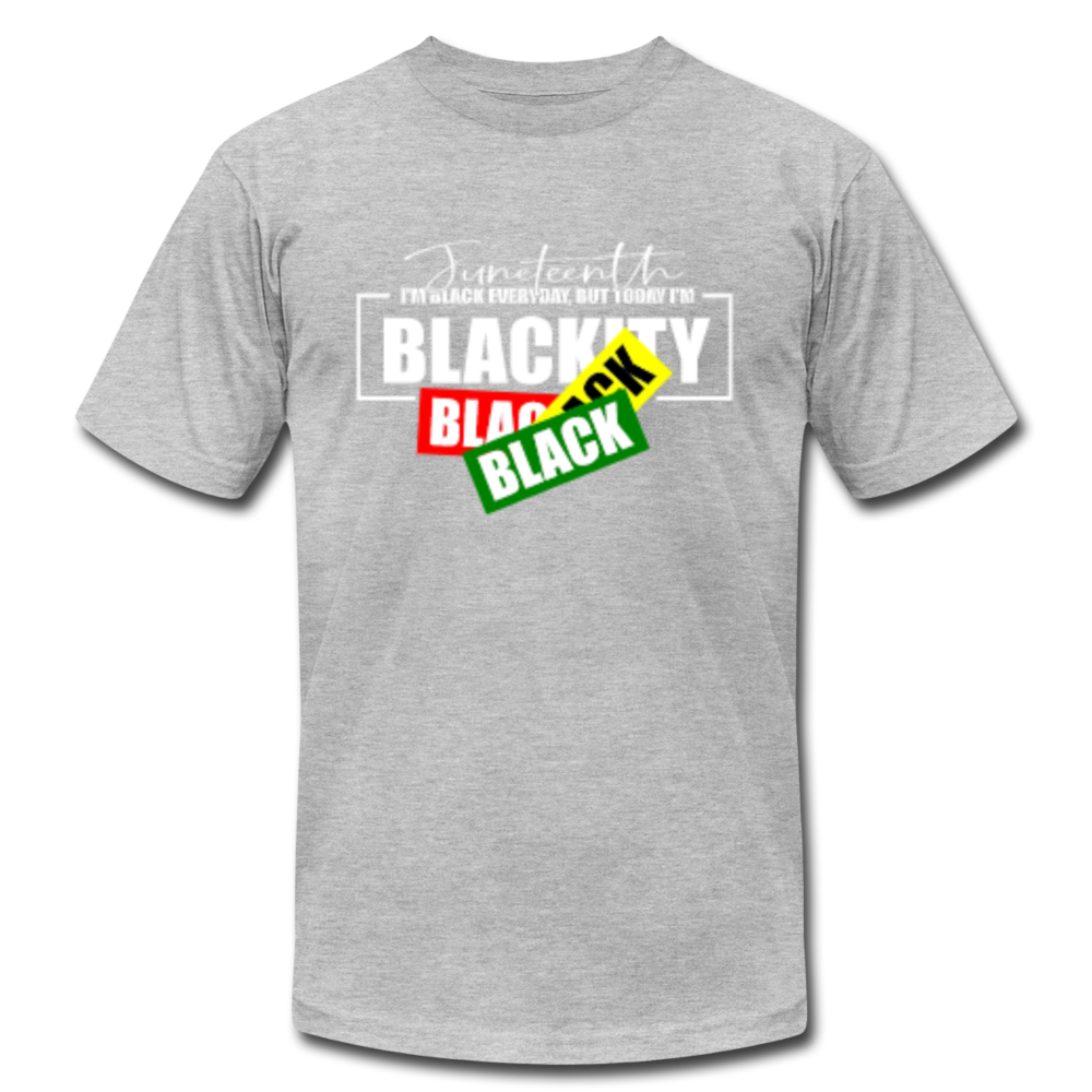 Juneteenth I'm Blackity Black - heather gray
