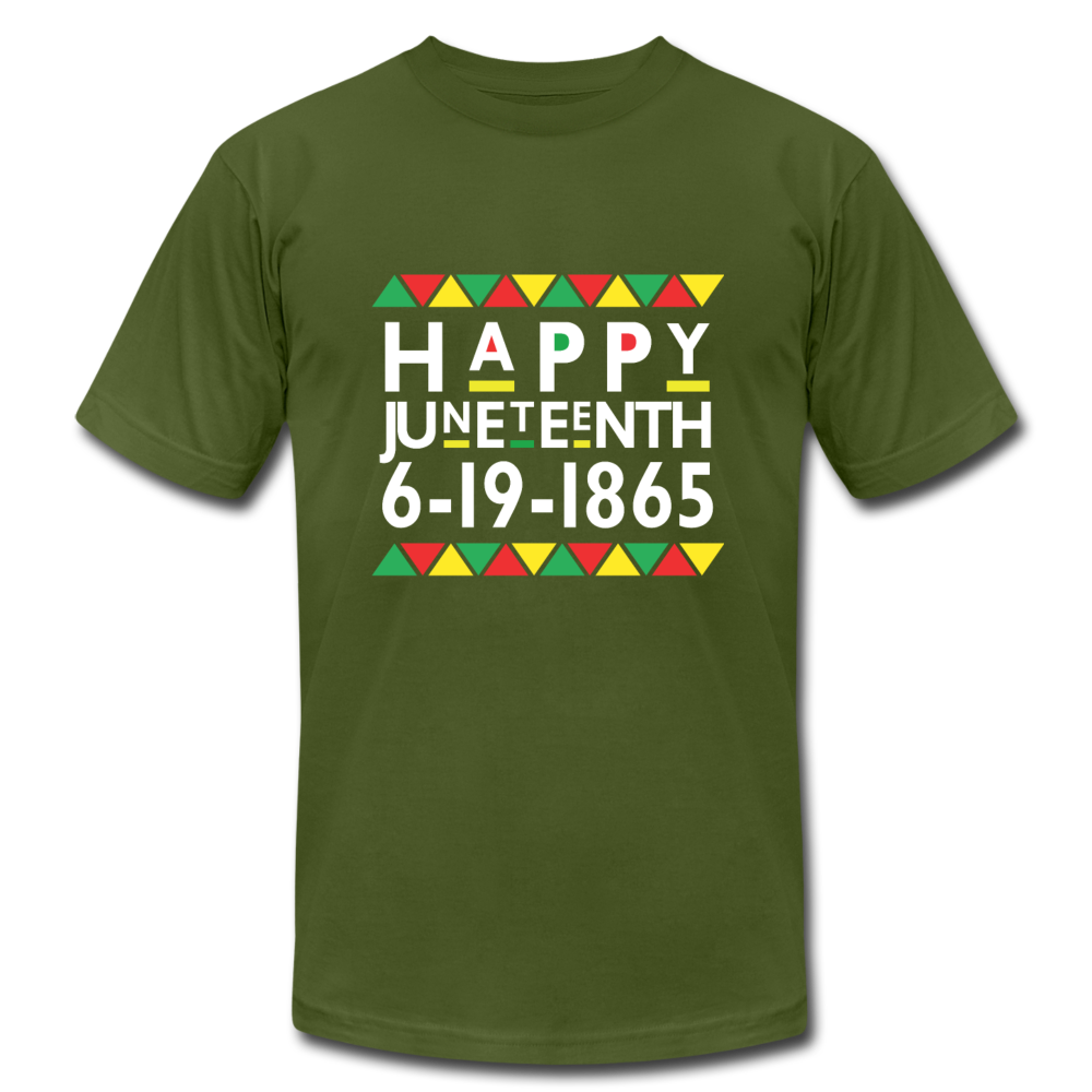 Happy Juneteenth - olive