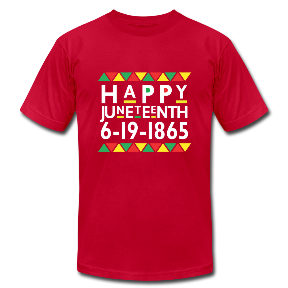 Happy Juneteenth - red