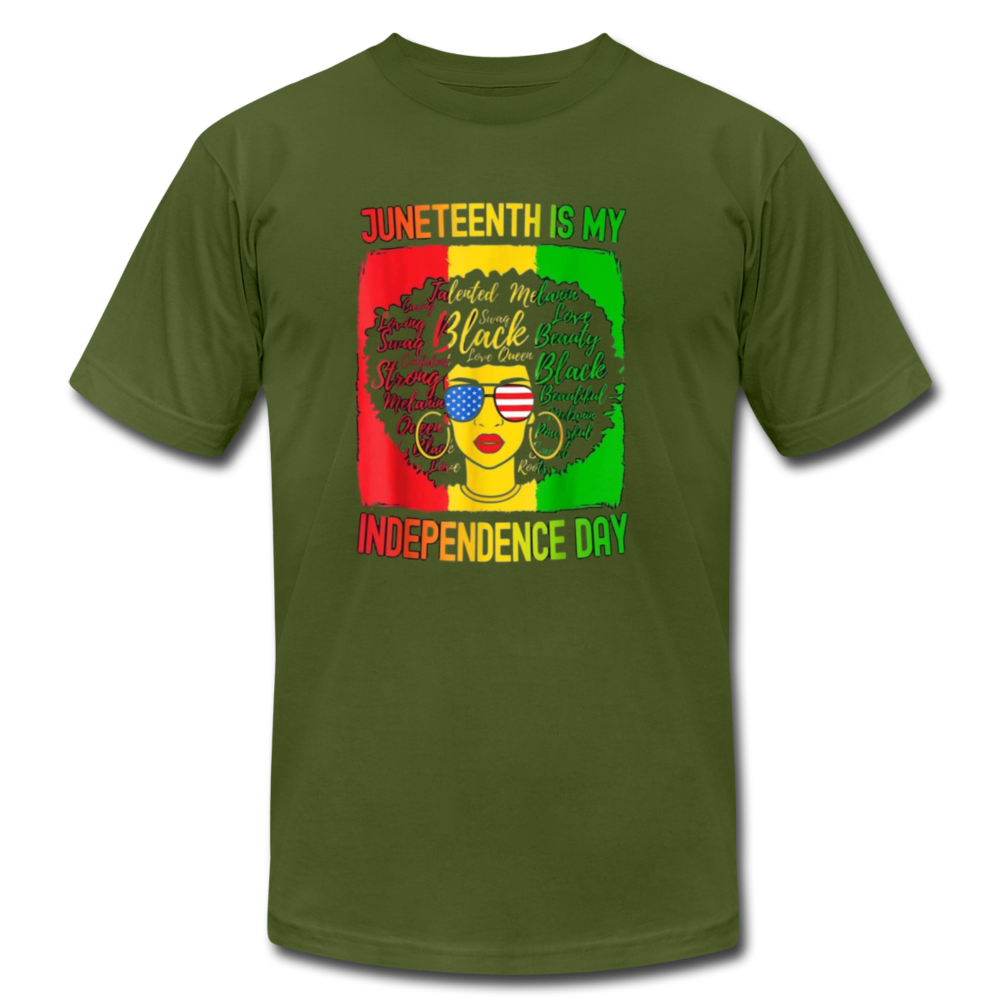 Juneteenth Is My Independence Day - olive