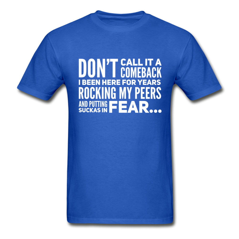Momma Said Knock You Out - royal blue