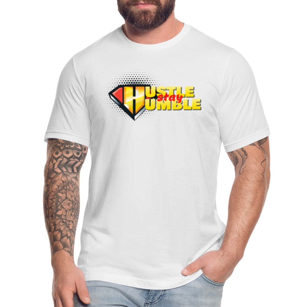 Hustle Stay Humble - white