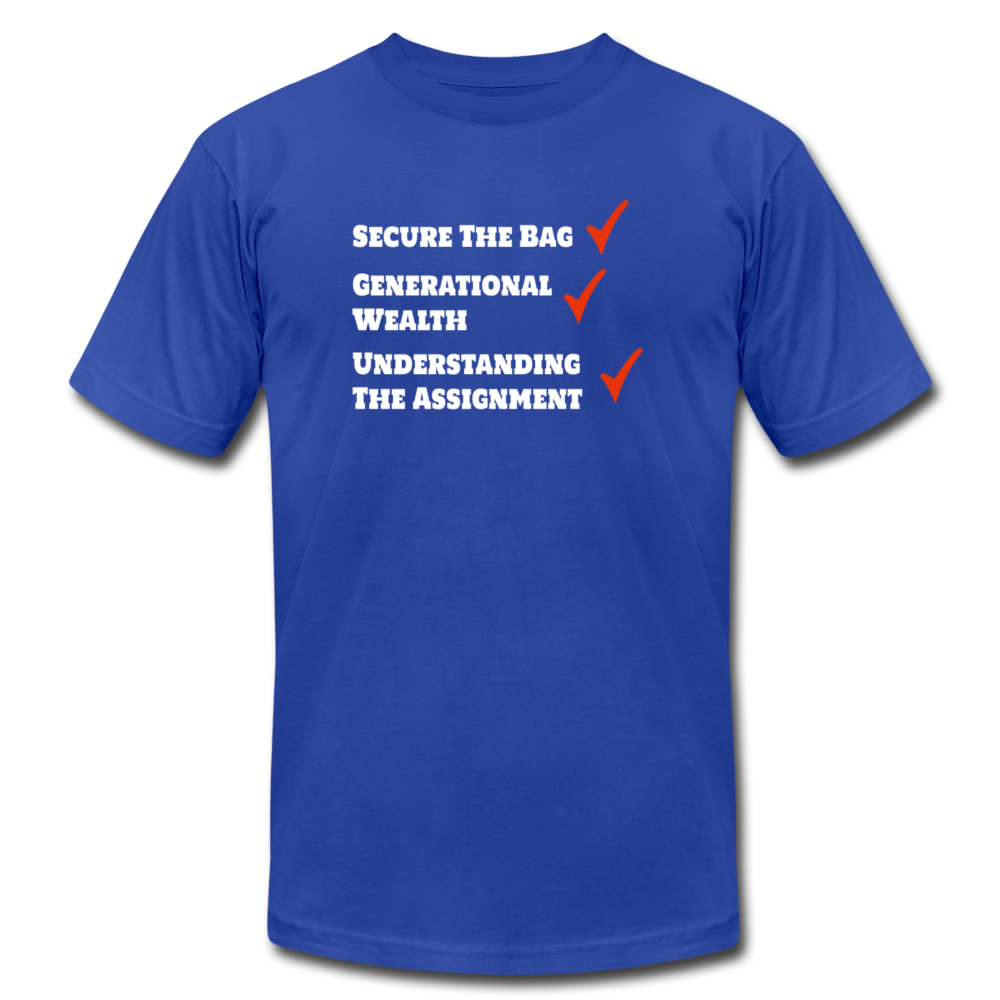 Understand The Assignment - royal blue