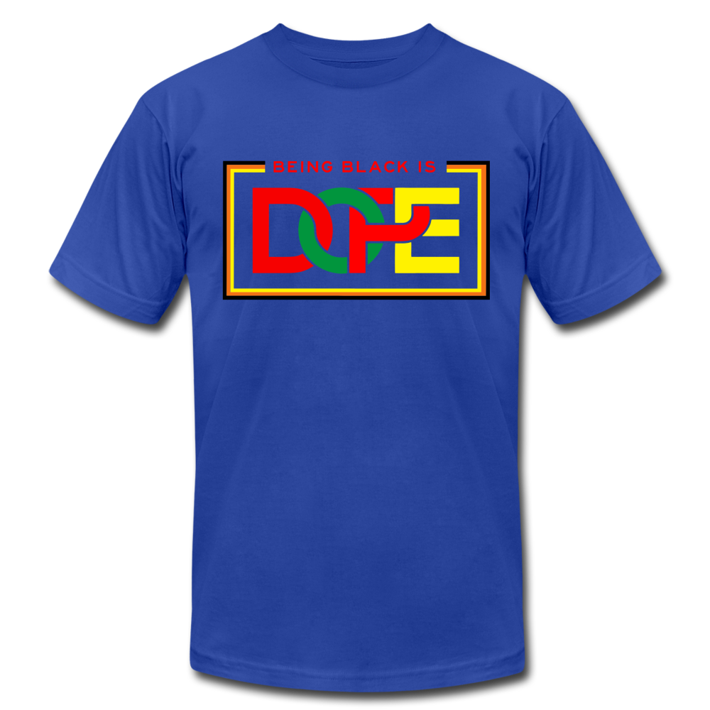 Being Black Is Dope - royal blue