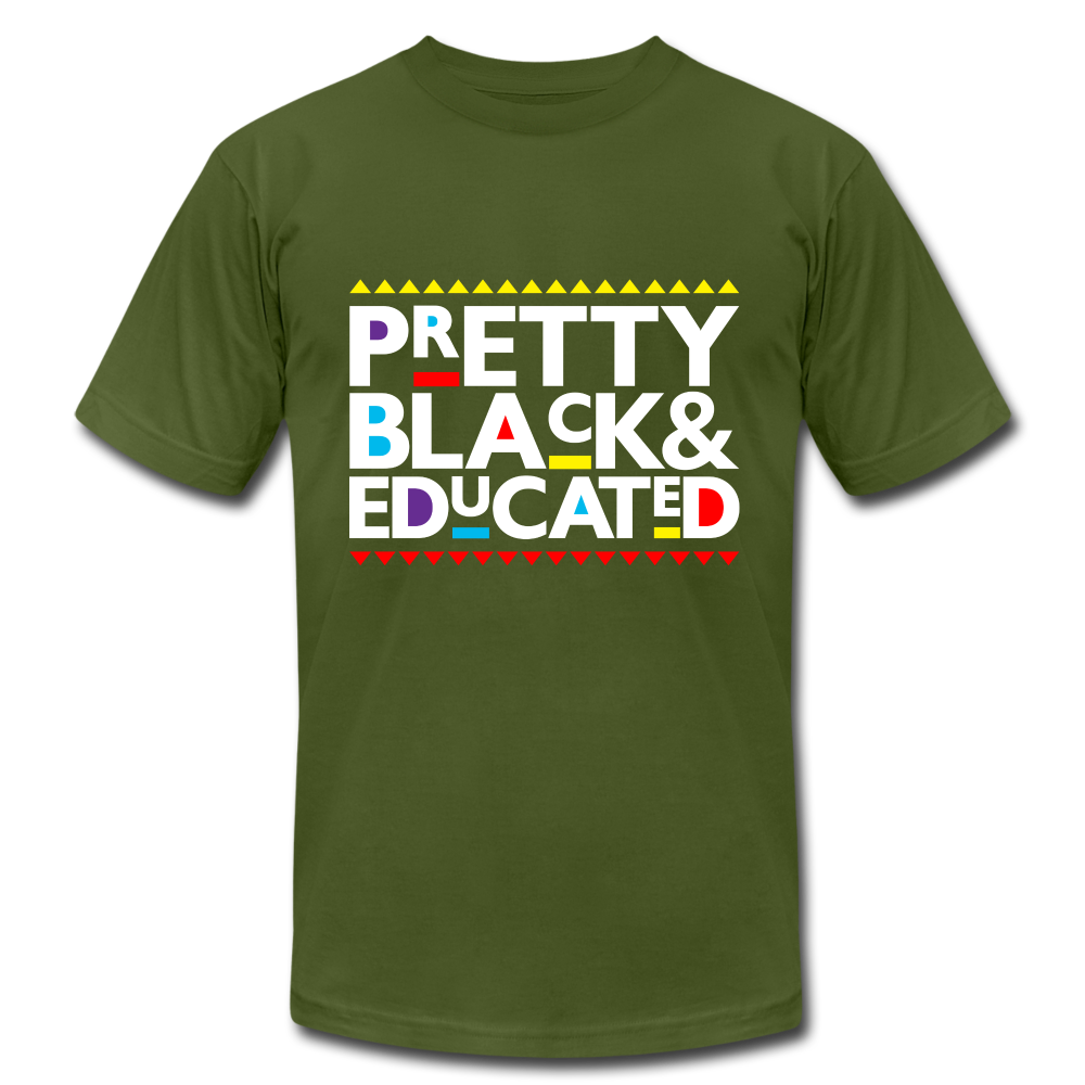 Pretty Black & Educated - olive