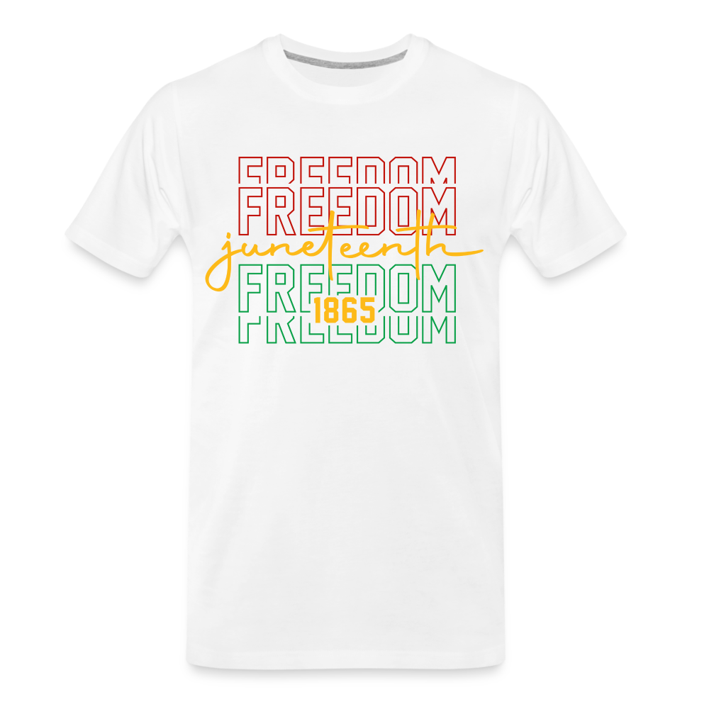 Freedom Juneteenth 1865 - white