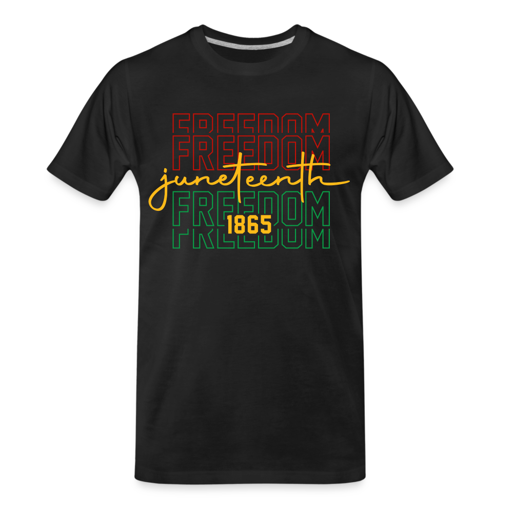 Freedom Juneteenth 1865 - black