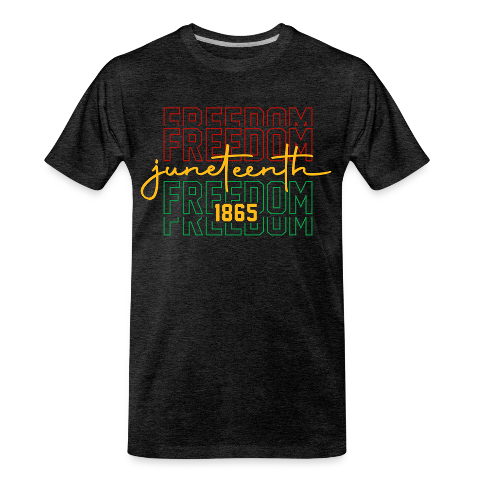 Freedom Juneteenth 1865 - charcoal grey