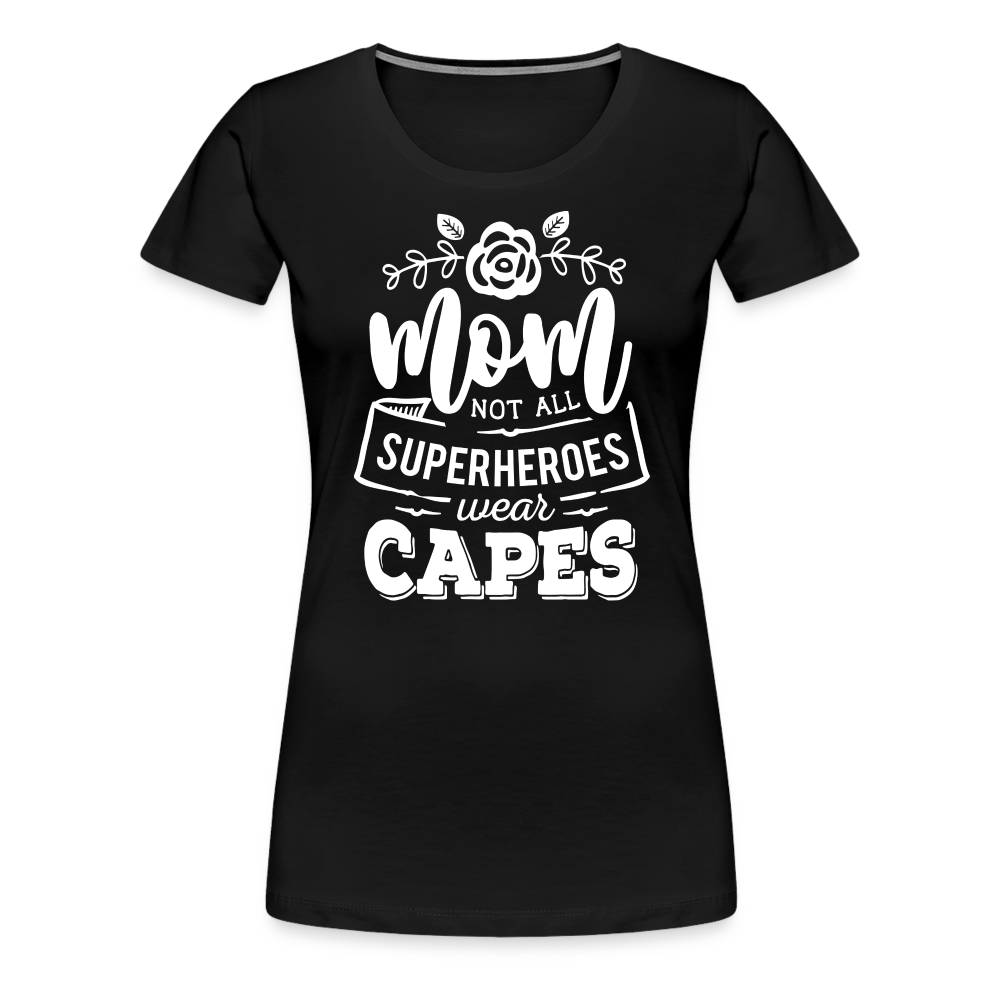 Mom Superhero Premium T-Shirt - black