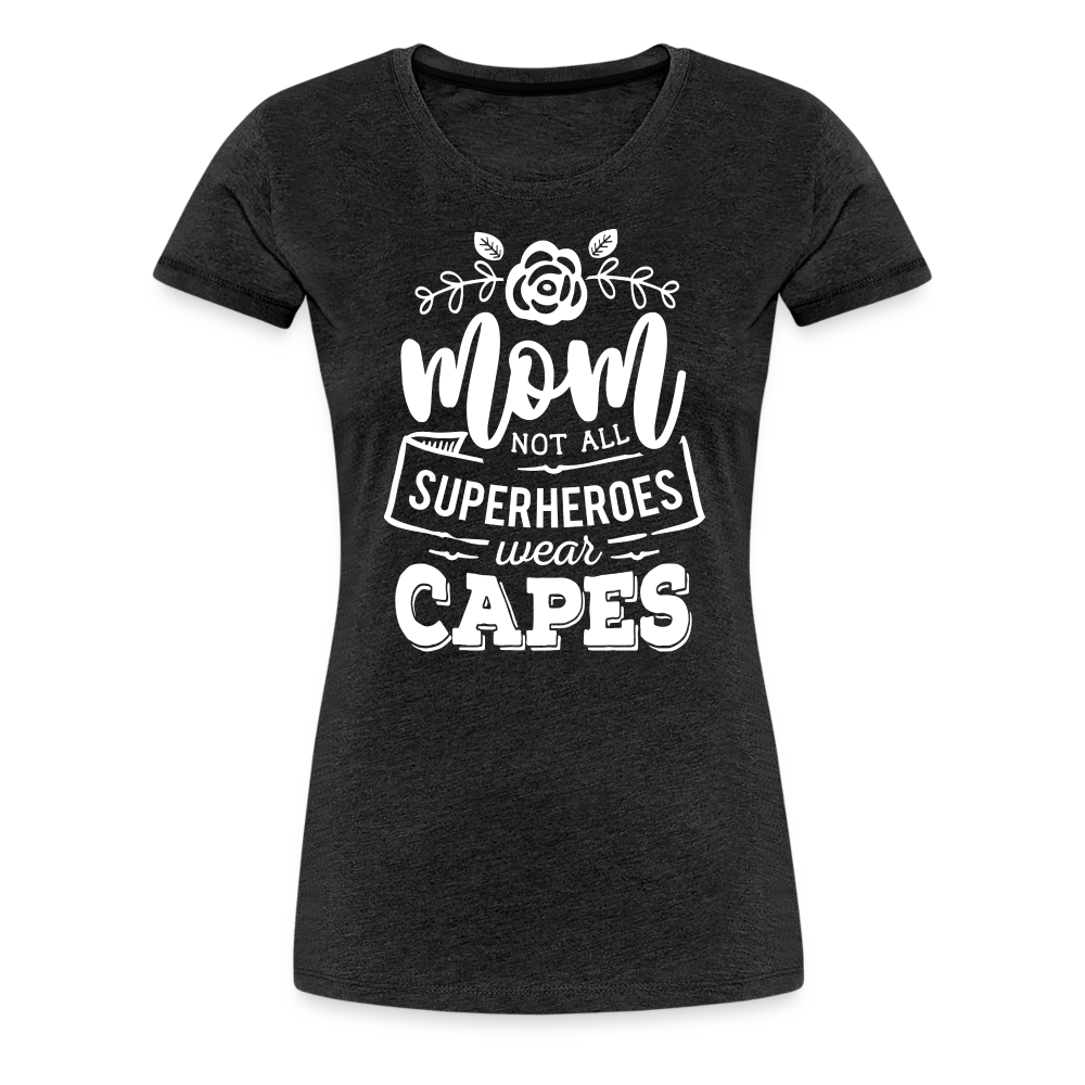 Mom Superhero Premium T-Shirt - charcoal grey